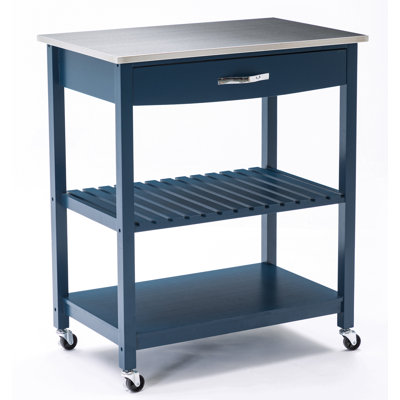 Blue Kitchen Islands & Carts You'll Love in 2020 | Wayfair